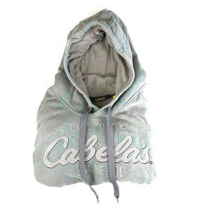 Cabela Women Outdoor Hoodie Gray Small